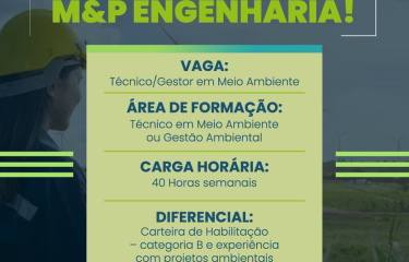 Venha trabalhar conosco!