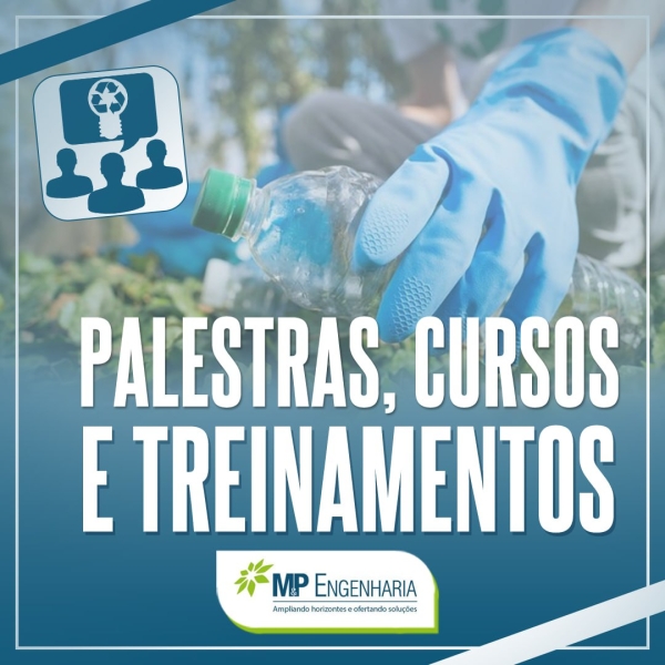 Palestras, cursos e treinamentos